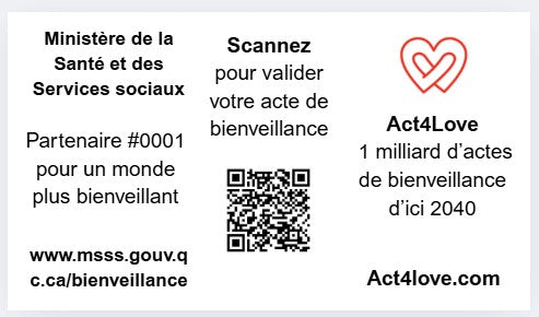 Édition Organisation Act4Love – 1 000 cartes inspirantes co-marquées (abonnement mensuel)