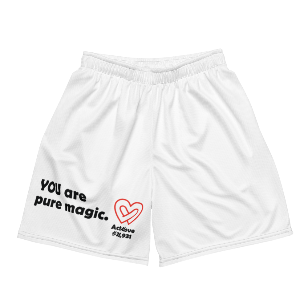 Act4love™ Uplifting Women Mesh Shorts – Limited Edition