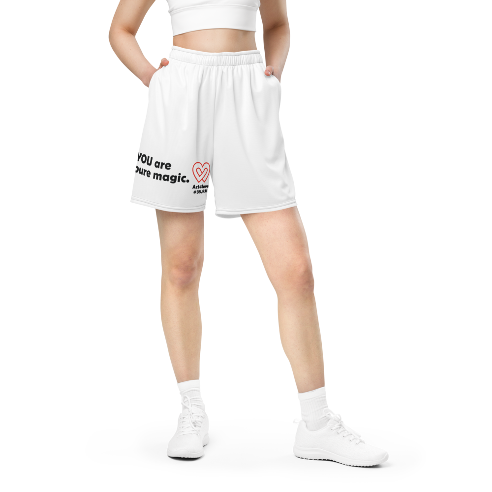 Act4love™ Uplifting Women Mesh Shorts – Limited Edition