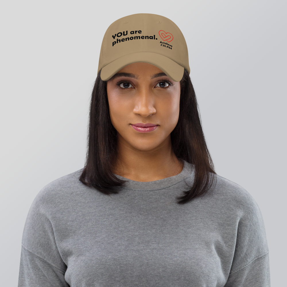 Act4love™ Uplifting Cap – Black Text (Limited Edition)