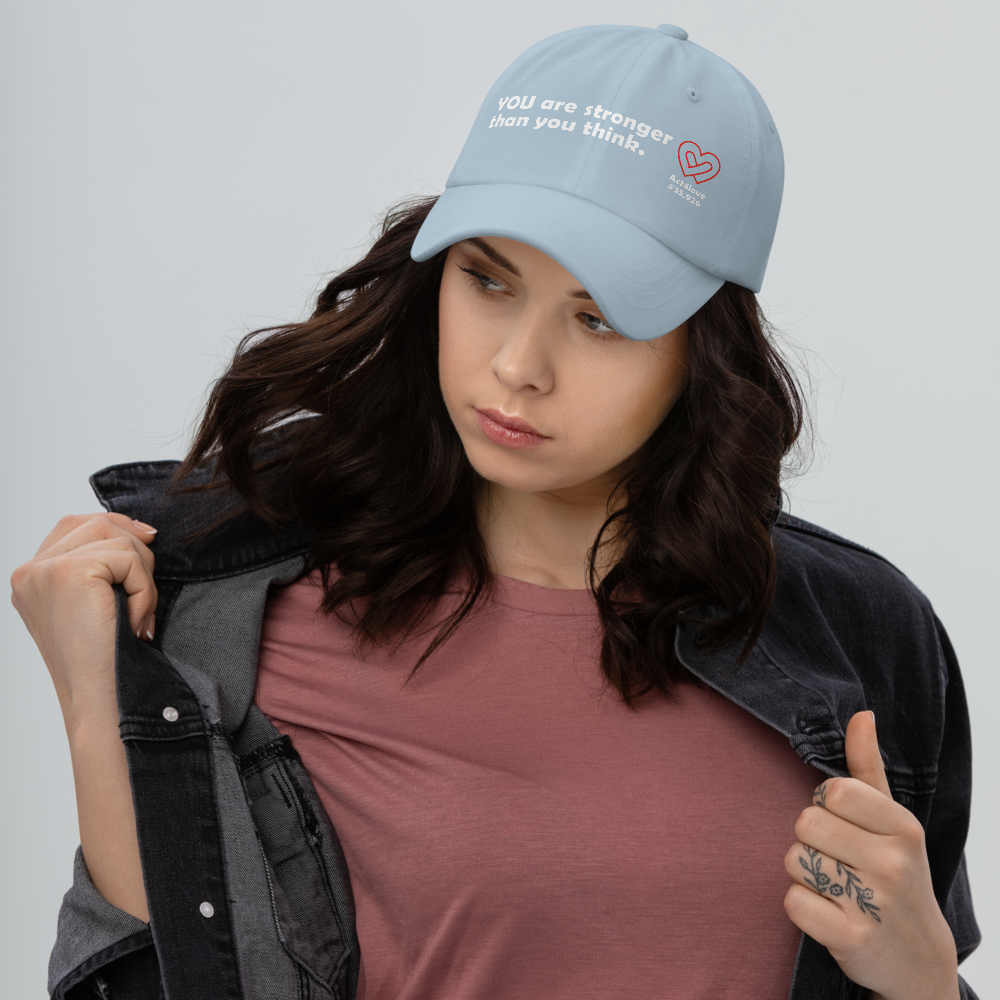Act4love™ Uplifting Cap – White Text (Limited Edition)