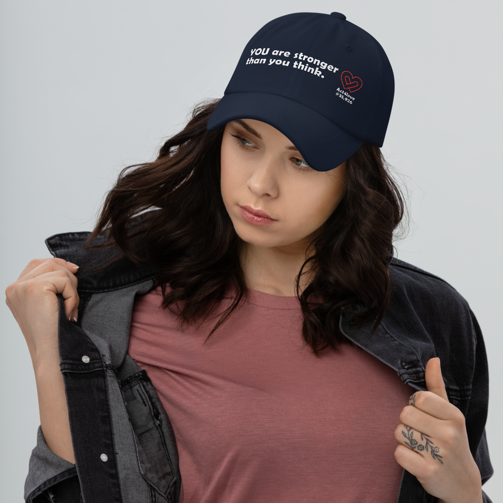 Act4love™ Uplifting Cap – White Text (Limited Edition)