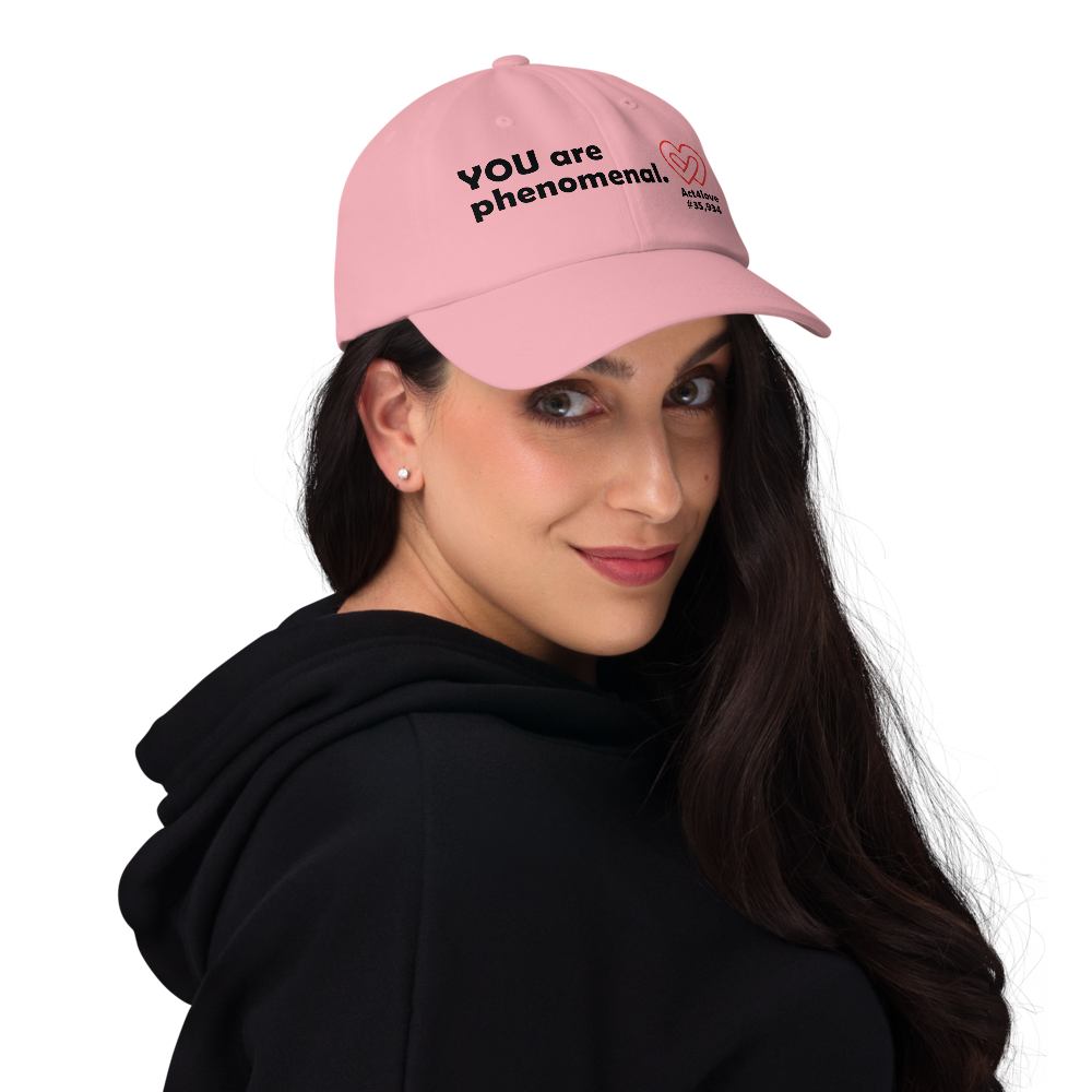 Act4love™ Uplifting Cap – Black Text (Limited Edition)