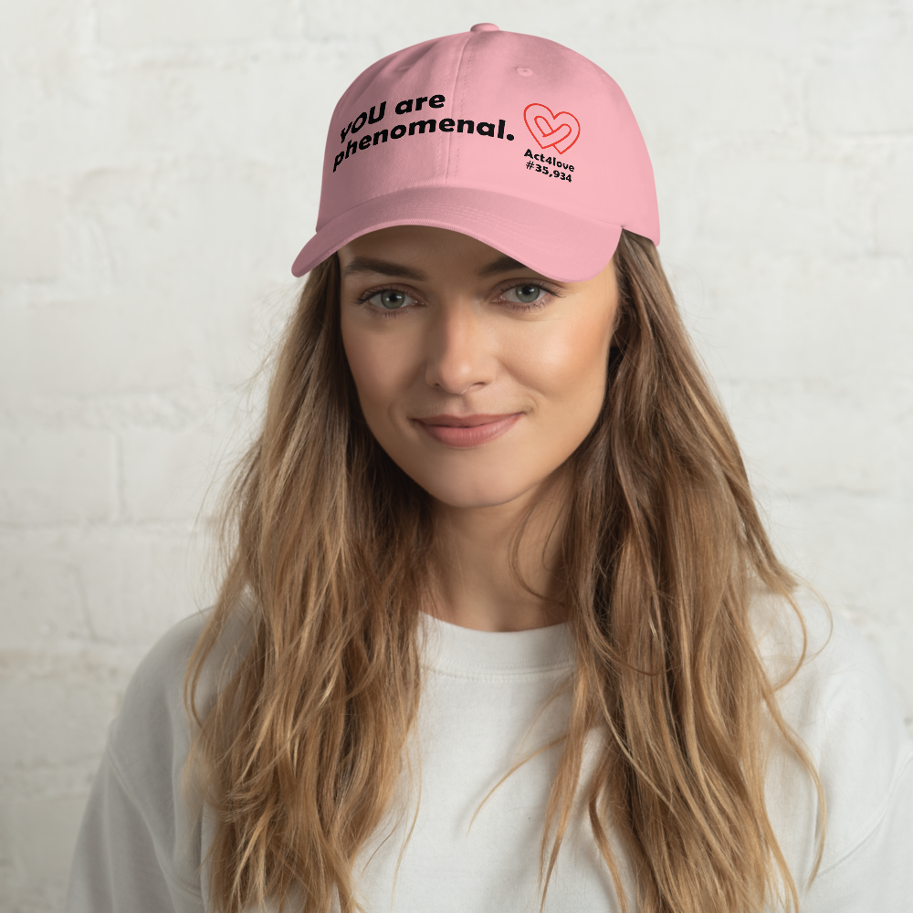 Act4love™ Uplifting Cap – Black Text (Limited Edition)