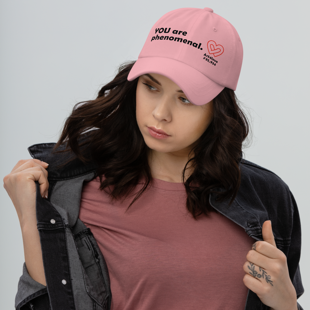 Act4love™ Uplifting Cap – Black Text (Limited Edition)