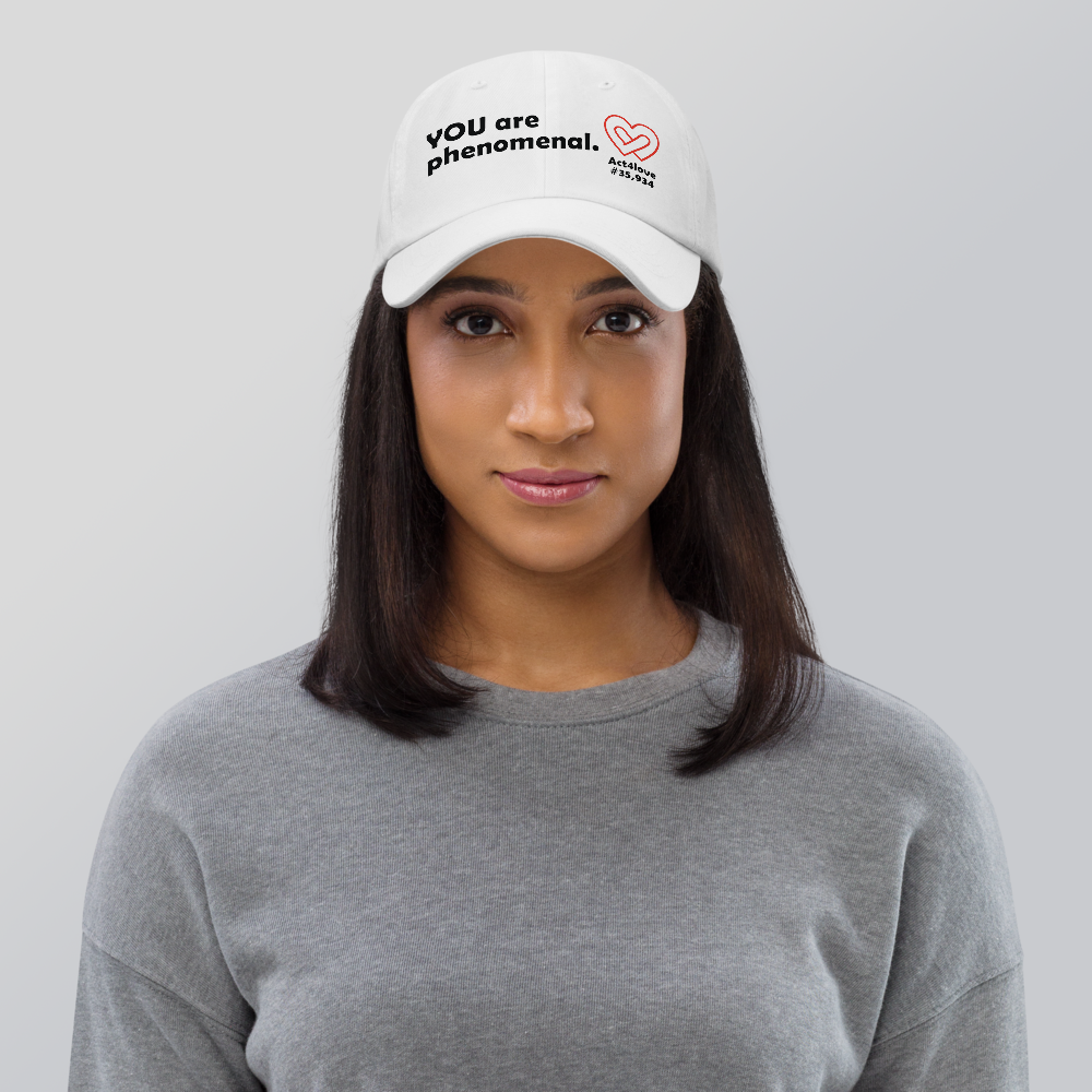 Act4love™ Uplifting Cap – Black Text (Limited Edition)