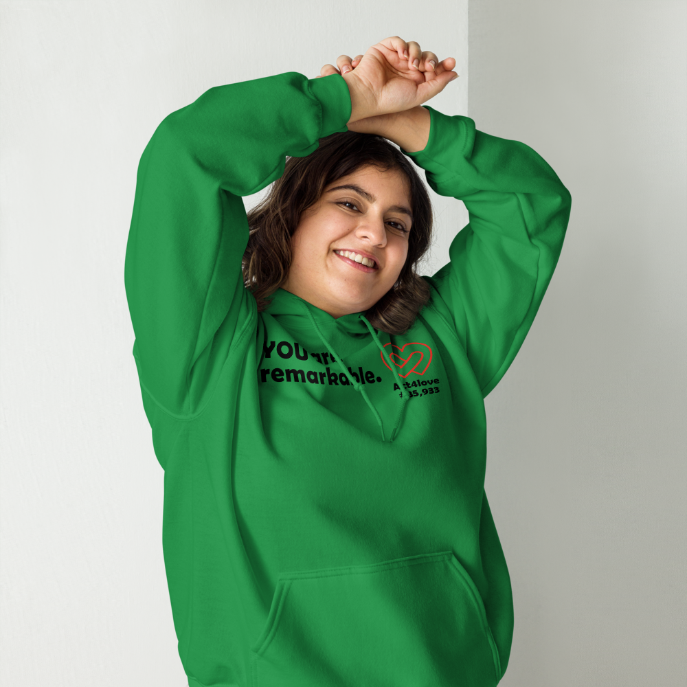 Act4love™ Uplifting Women Hoodie – Black Text (Limited Edition)