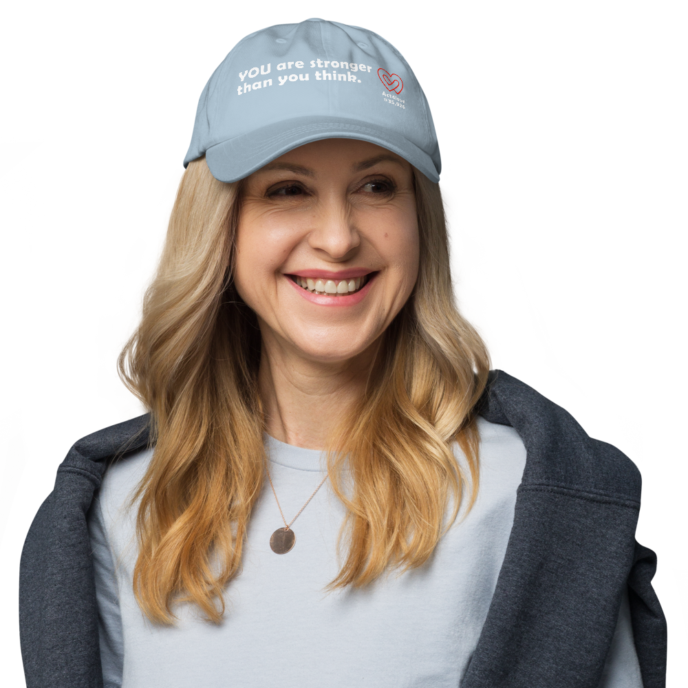 Act4love™ Uplifting Cap – White Text (Limited Edition)