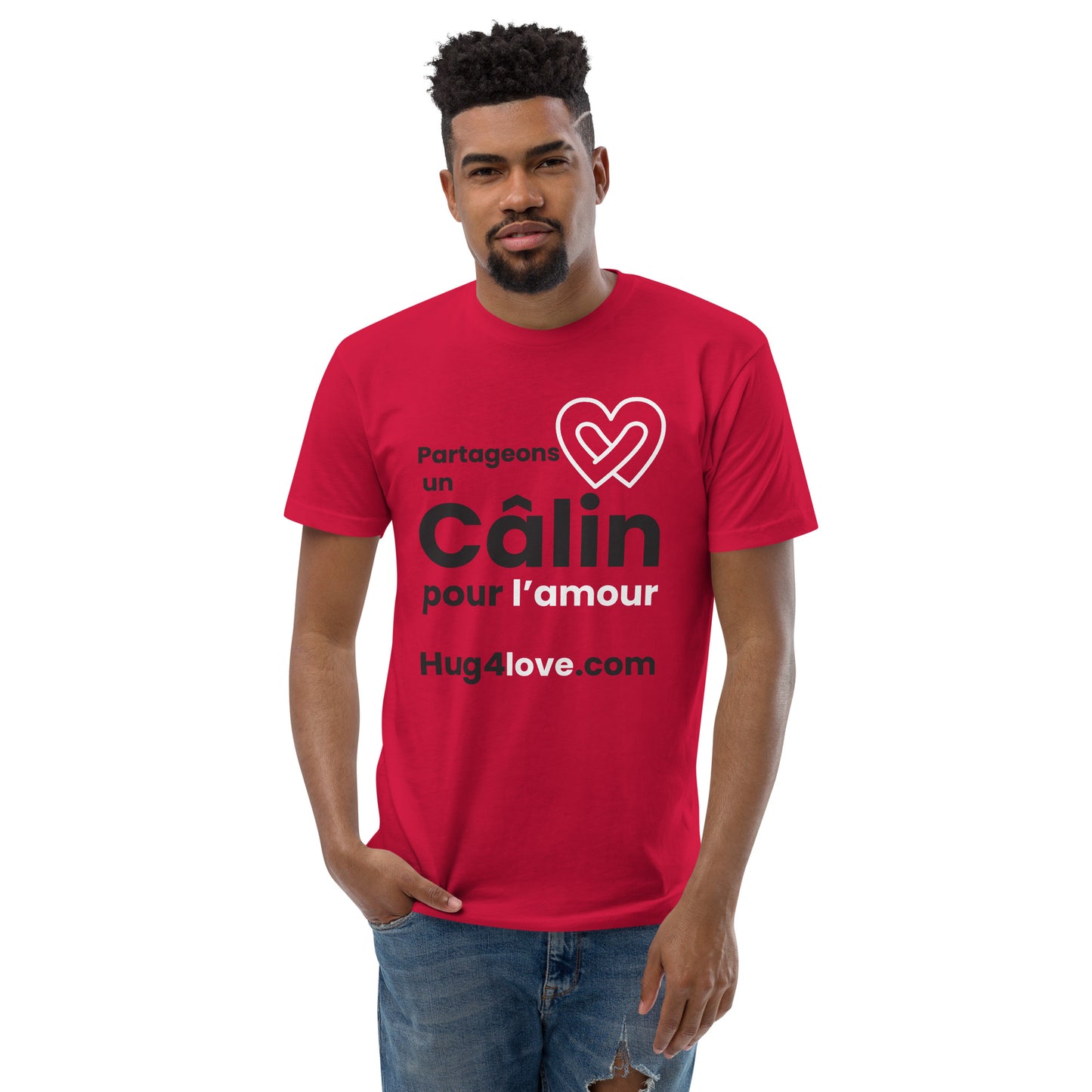 Hug4love™ T-shirt ajusté pour Homme