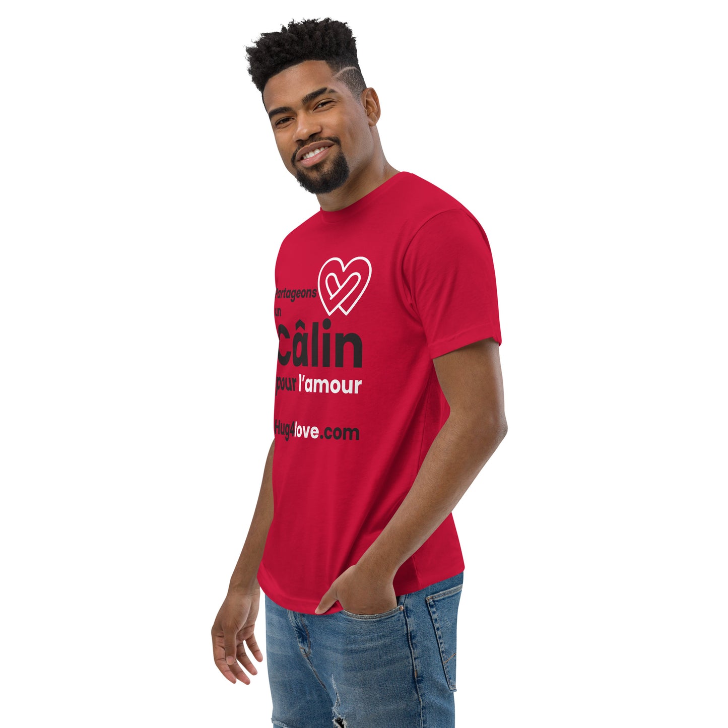 Hug4love™ T-shirt ajusté pour Homme