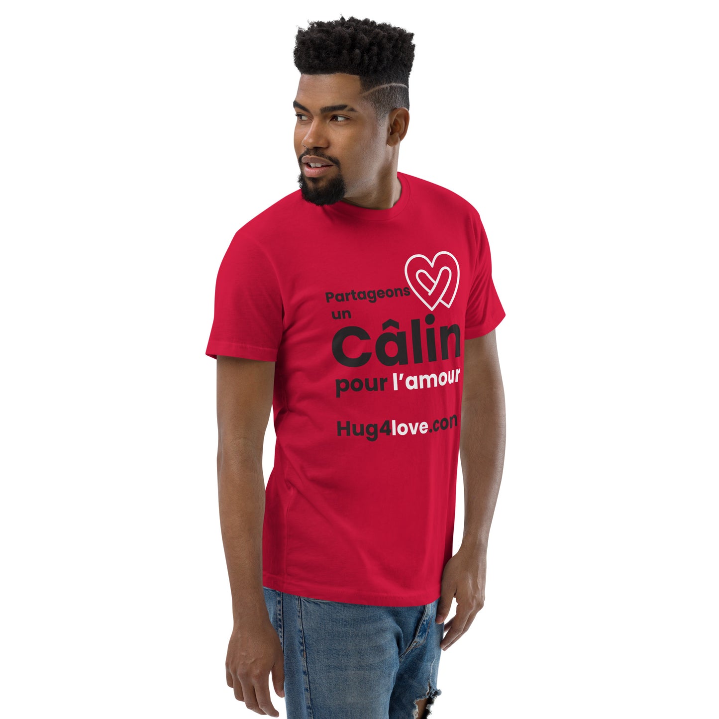 Hug4love™ T-shirt ajusté pour Homme