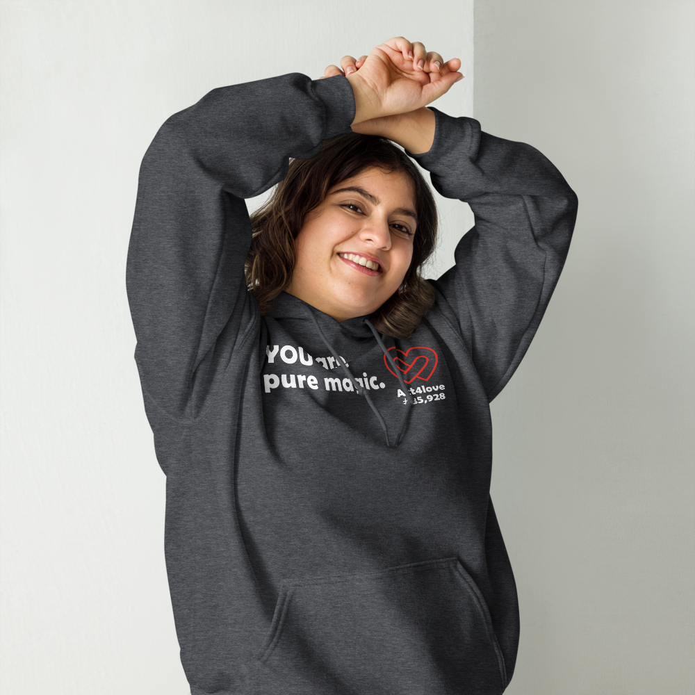 Act4love™ Uplifting Women Hoodie – White Text (Limited Edition)