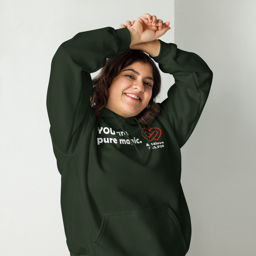 Act4love™ Uplifting Women Hoodie – White Text (Limited Edition)