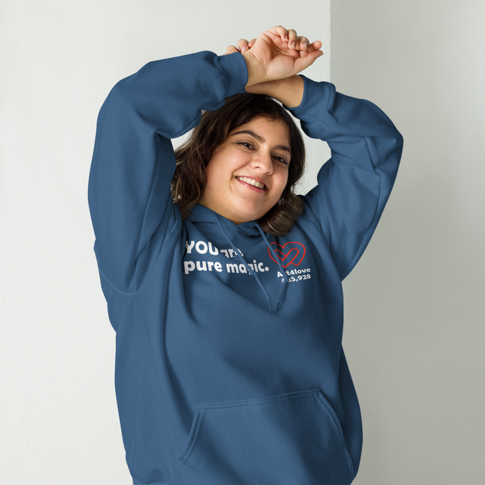 Act4love™ Uplifting Women Hoodie – White Text (Limited Edition)