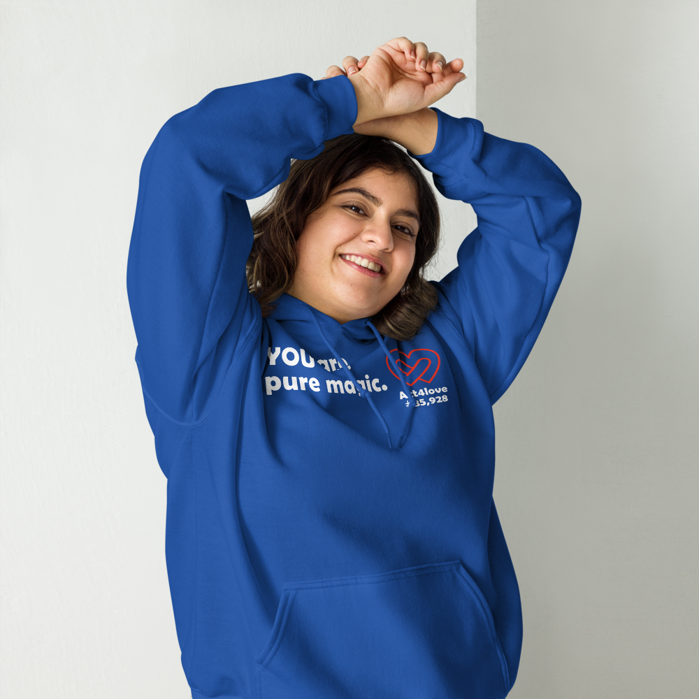 Act4love™ Uplifting Women Hoodie – White Text (Limited Edition)