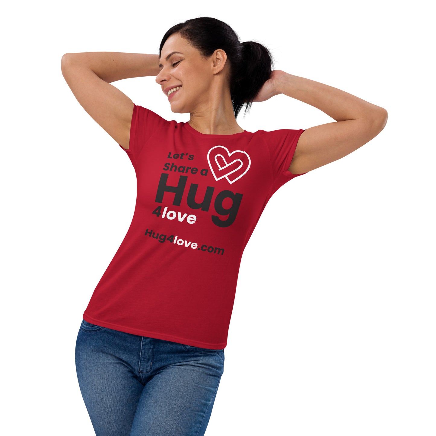 Hug4love™ Women's short sleeve ajusted T-shirt