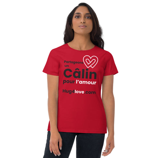 Hug4love™ T-shirt ajusté pour Femme